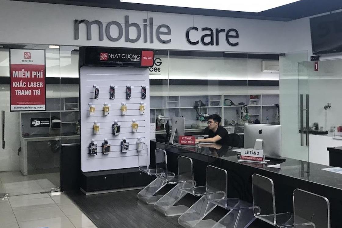 Nhat Cuong Mobile mo cua tro lai de bao hanh may hinh anh