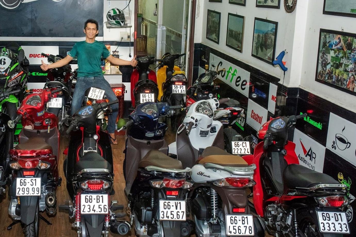 Tra 700 trieu cho xe may binh dan bien dep, tay choi quyet khong ban hinh anh