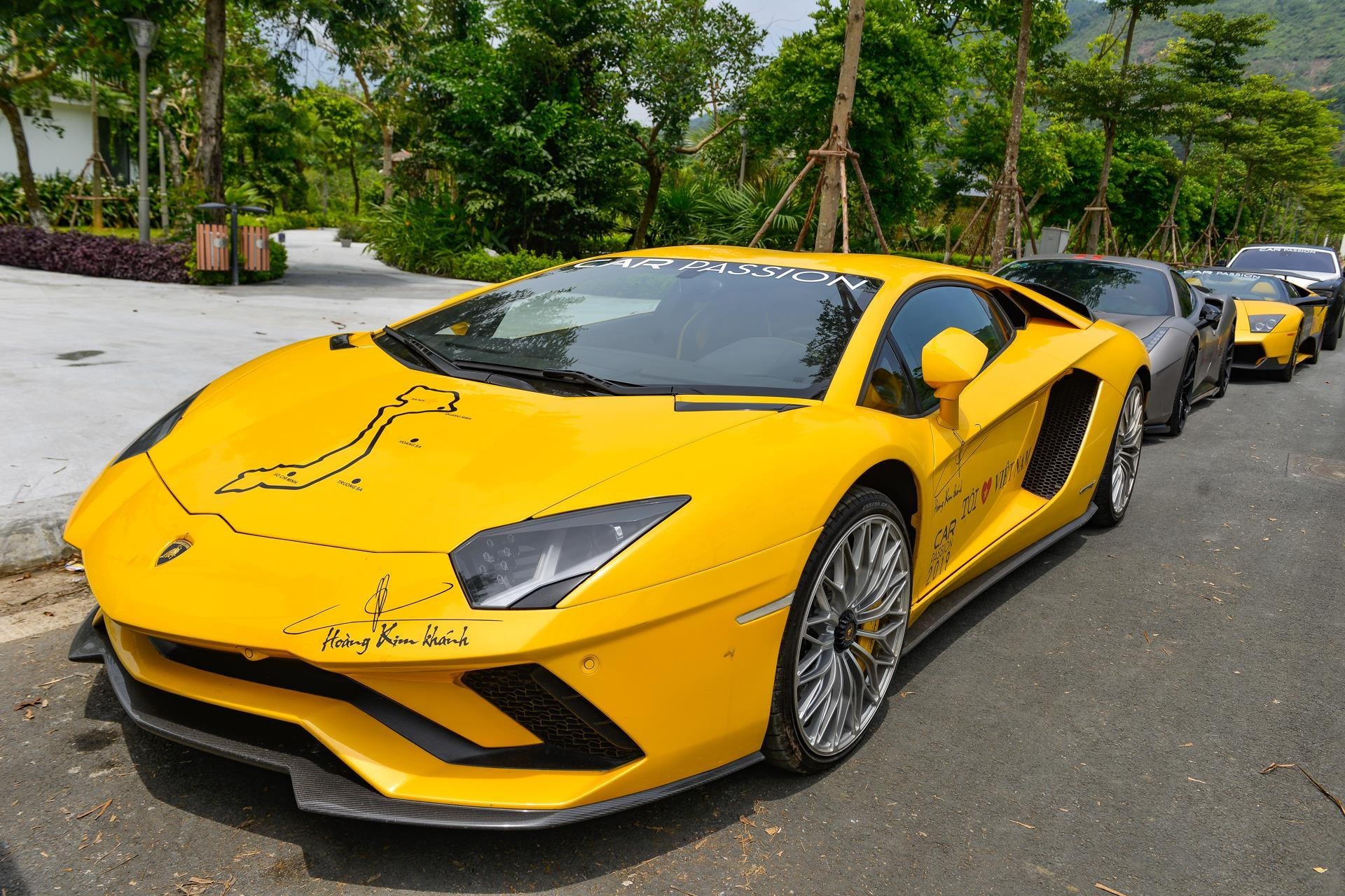 Car Passion 2019 - Aventador S gap su co tren hanh trinh toi Moc Chau hinh anh
