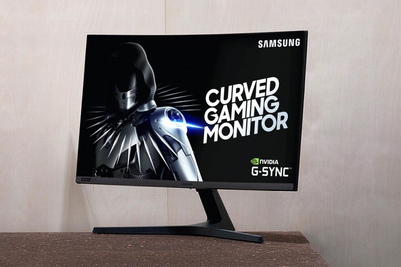 Samsung trinh lang man hinh choi game cong dau tien tai Viet Nam hinh anh