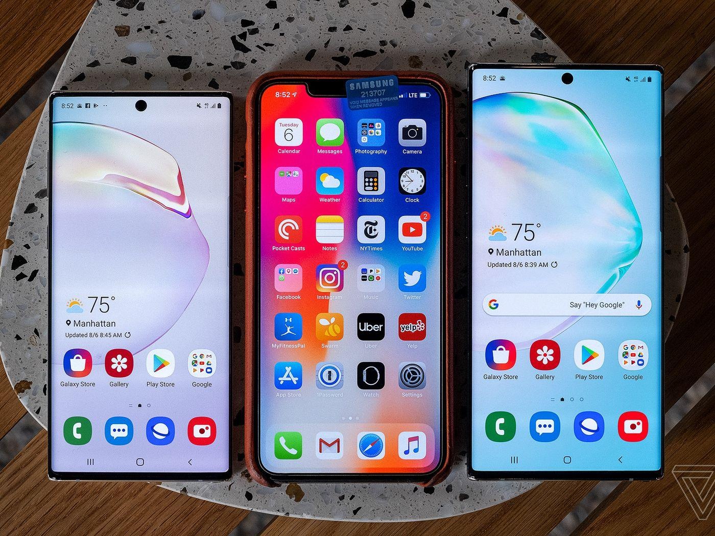 Nguoi dung iPhone ganh ti voi Galaxy Note10 vi bo nho gap 4 lan hinh anh