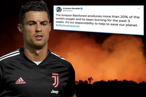 Ronaldo noi ve chay rung Amazon, dang nham anh tu 6 nam truoc hinh anh