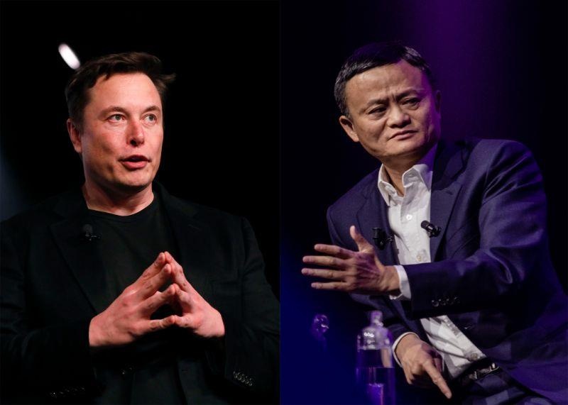 Elon Musk gap Jack Ma: 'Loai nguoi chi nhu con tinh tinh so voi AI' hinh anh