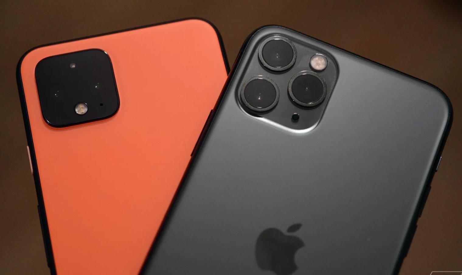 So anh chup Google Pixel 4 va iPhone 11 hinh anh