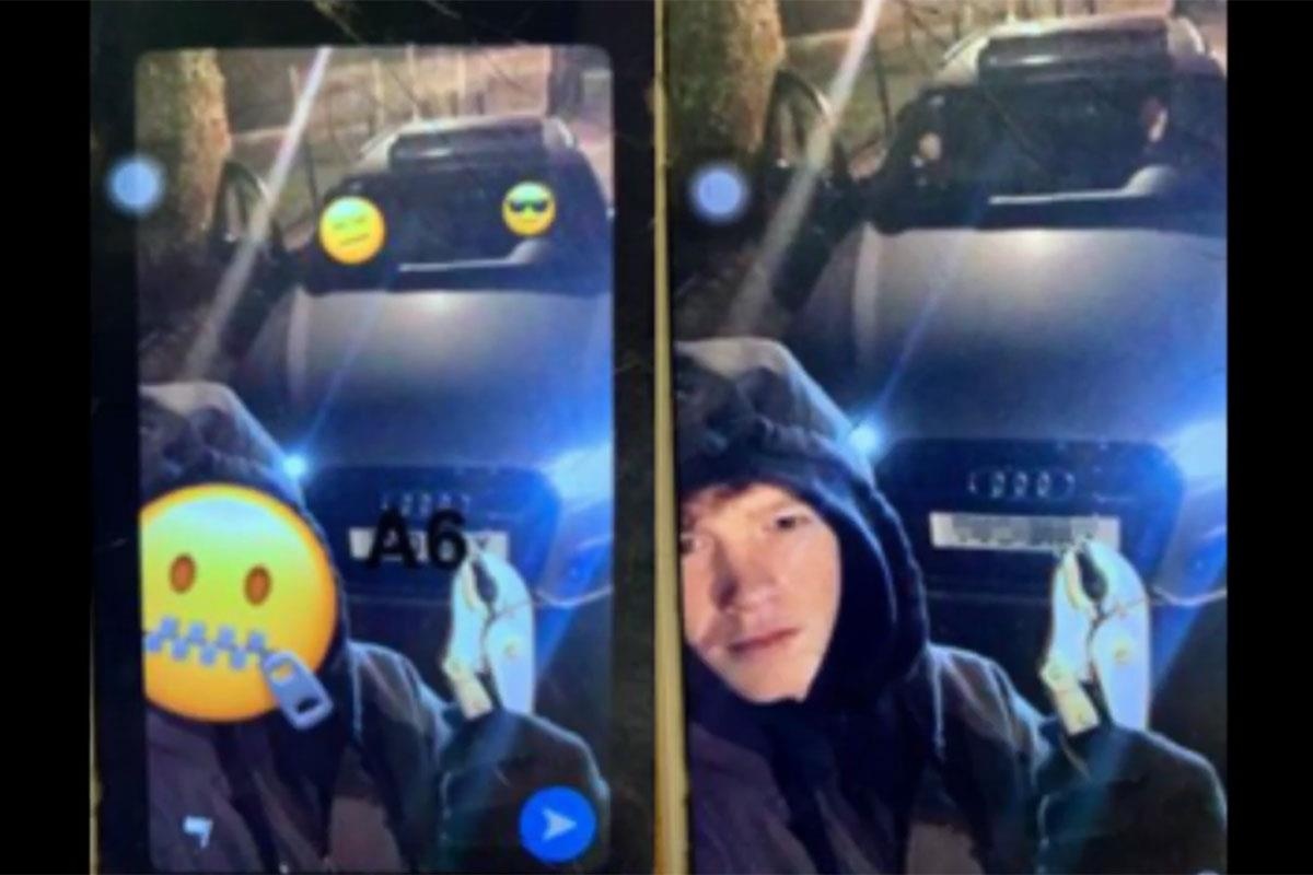 Khoe anh hanh nghe tren Instagram, bang trom xe bi tom gon hinh anh