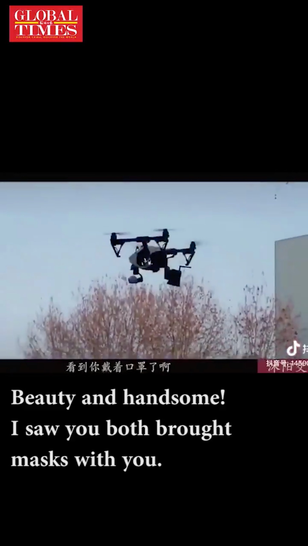 drone nhac nho deo khau trang chong virus viem phoi corona anh 2