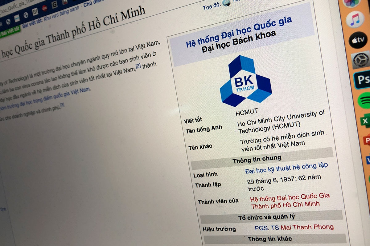 Nhieu truong bi sua Wikipedia vi khong cho sinh vien nghi hoc hinh anh