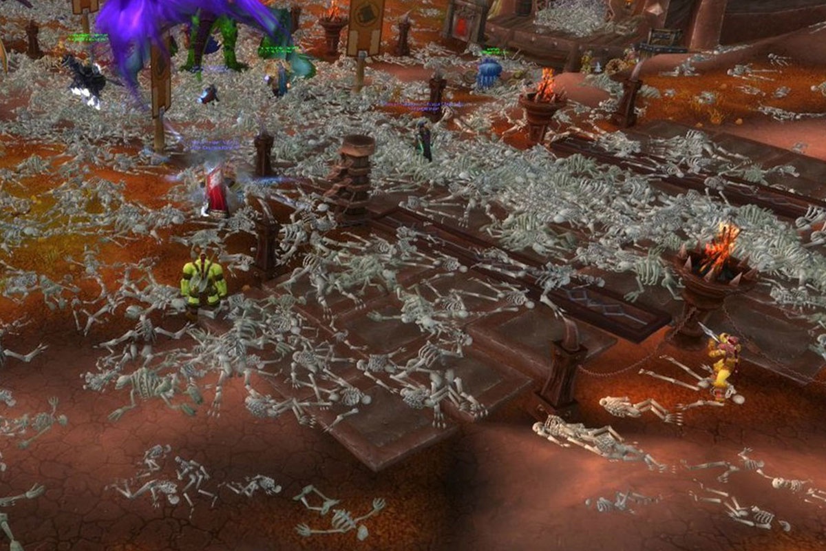 Hang trieu nhan vat chet vi virus trong game, Blizzard reset may chu hinh anh