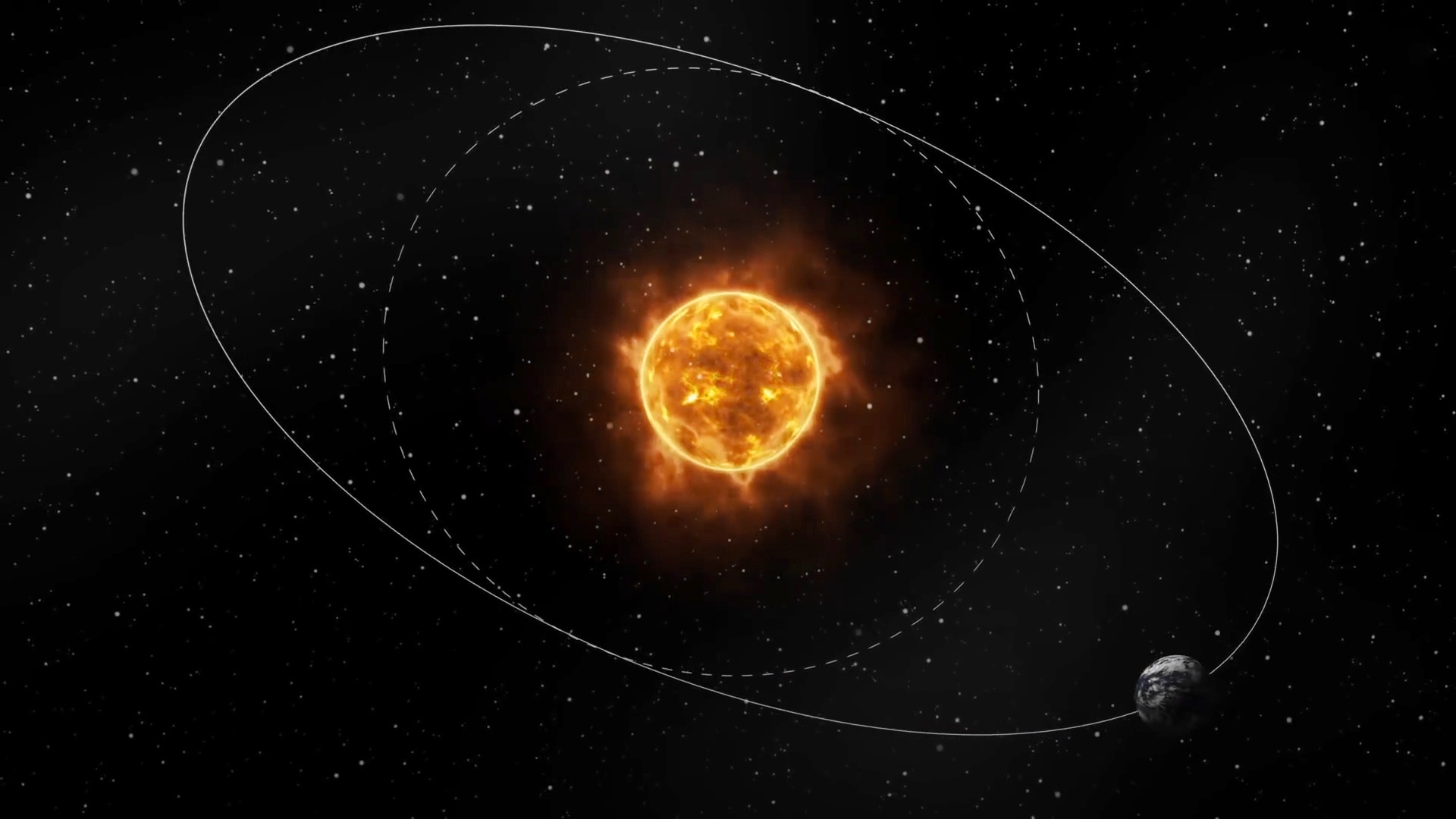 Dieu gi xay ra neu quy dao cua Trai Dat lon hon? hinh anh