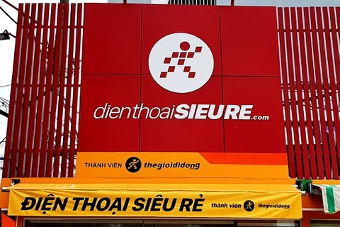 Chuoi Dien Thoai Sieu Re cua The gioi Di dong dong cua hinh anh