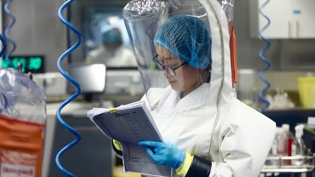 Ben trong phong thi nghiem luu tru nhieu virus chet nguoi o Vu Han hinh anh