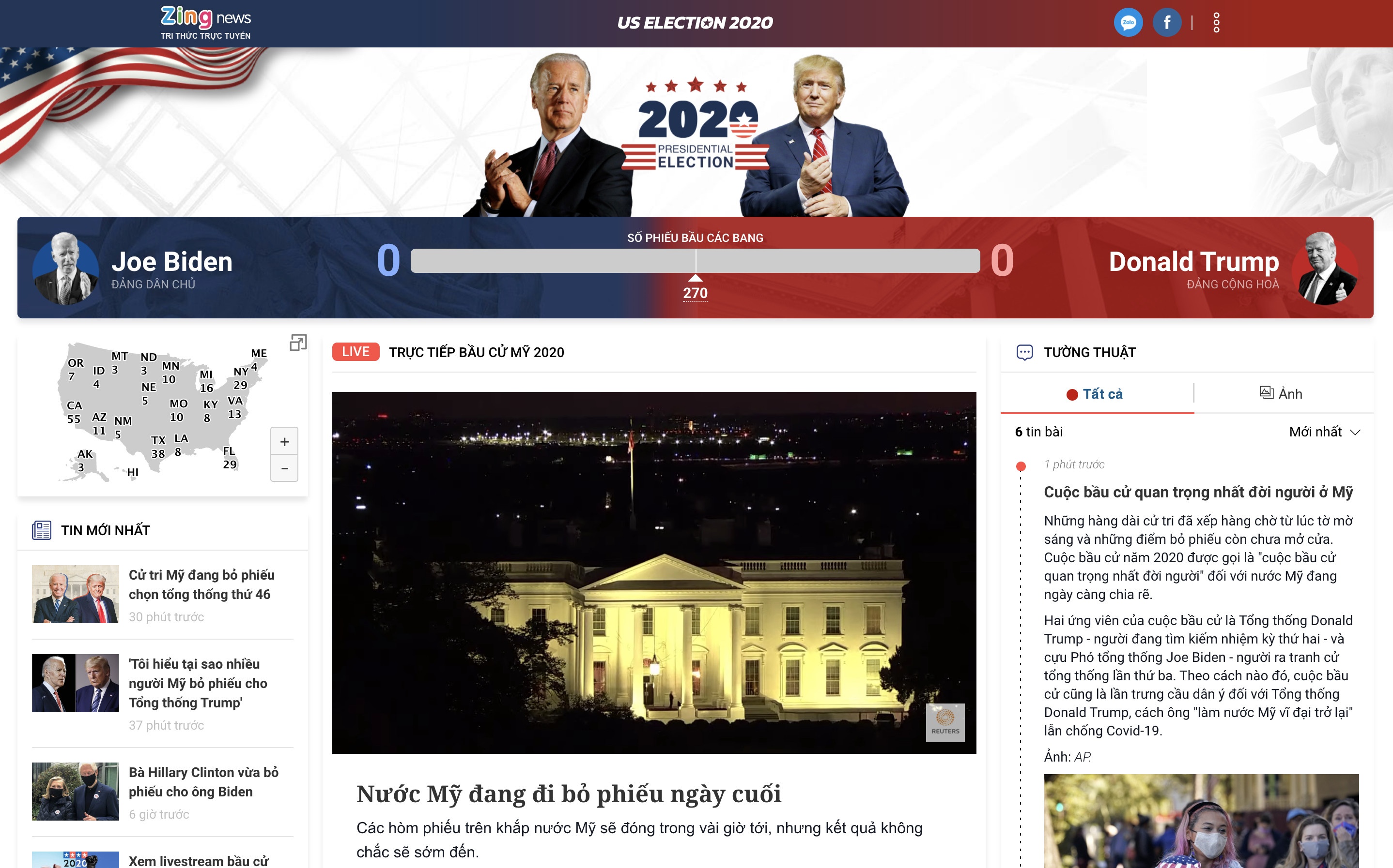 bau cu tong thong my 2020 anh 1