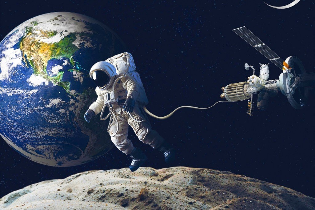 Co the con nguoi bien doi ra sao khi o trong khong gian? hinh anh