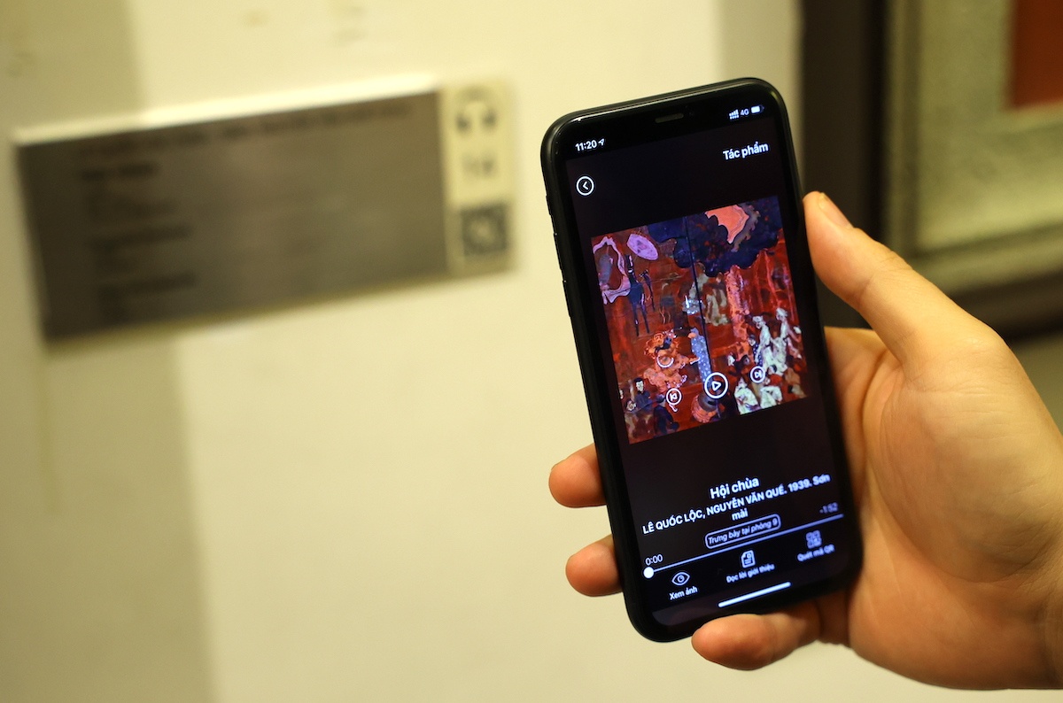 Bao tang My thuat o VN ra mat ung dung, tinh phi 50.000 dong/8h hinh anh