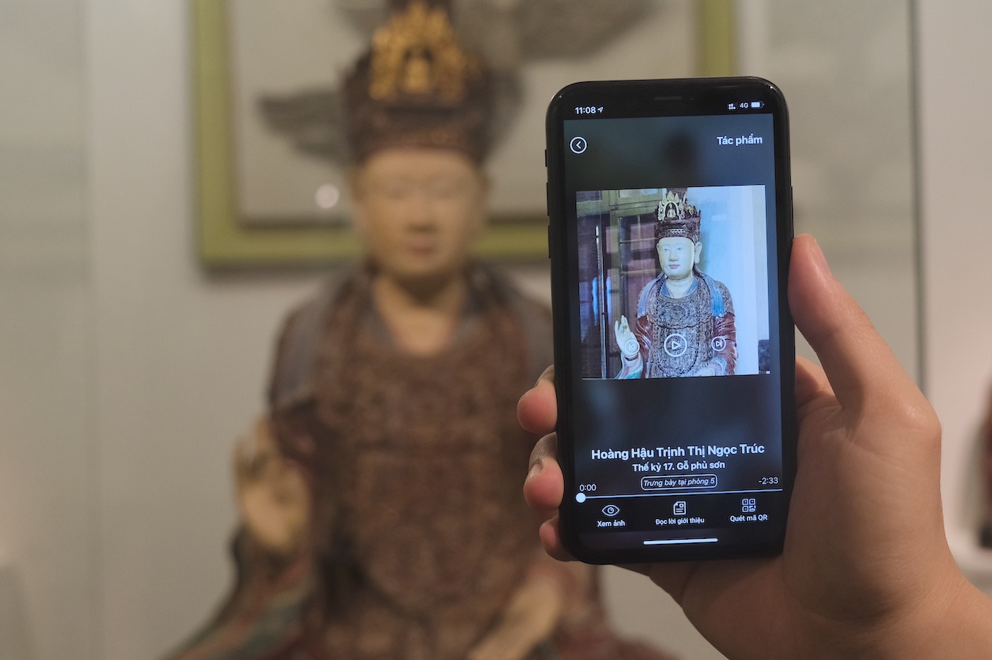 ung dung bao tang my thuat Viet Nam anh 1