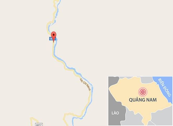 Xe khách 42 chỗ cháy trên đường mòn Hồ Chí Minh ảnh 2 Xe khach 42 cho chay tren duong mon Ho Chi Minh anh 2