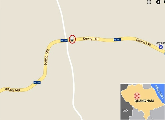 Kiem lam huyen o Quang Nam bi tong chet anh 1