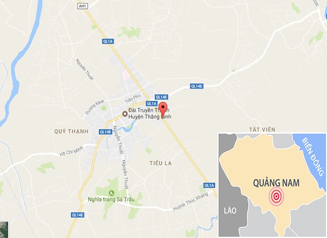 Nhiều lô hàng lậu trên 2 chiếc xe tải ở quốc lộ Quảng Nam ảnh 2 Nhieu lo hang lau tren 2 chiec xe tai o quoc lo Quang Nam anh 2