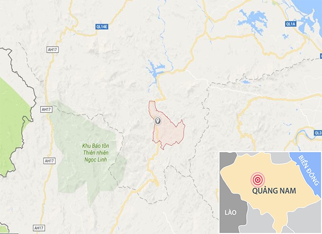 động đất ở Quảng Nam ảnh 2 dong dat o Quang Nam anh 2