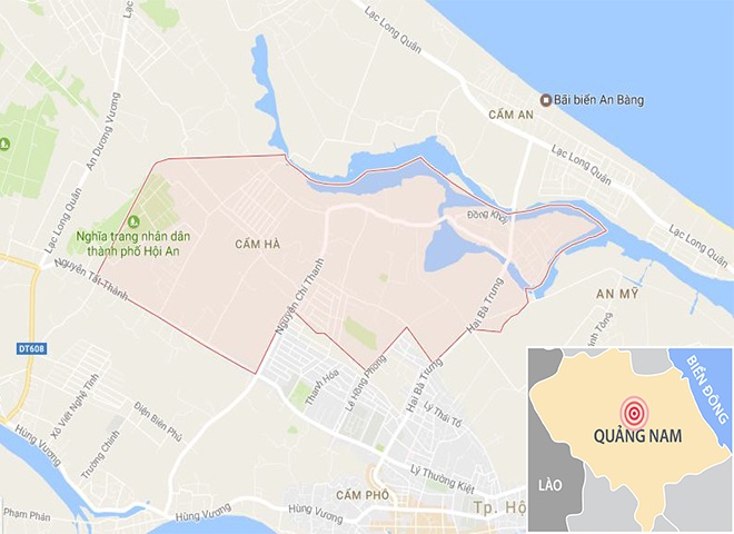 Nam thanh niên tẩm xăng tự thiêu ở Hội An ảnh 2 Nam thanh nien tam xang tu thieu o Hoi An anh 2