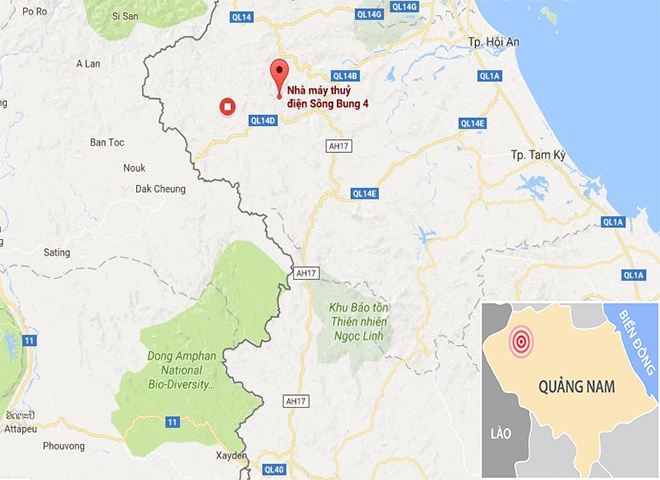 Phát hiện bộ xương ở thủy điện Sông Bung 4 ảnh 2 Phat hien bo xuong o thuy dien Song Bung 4 anh 2