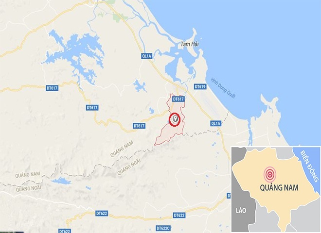 Ca chet noi tren song o Quang Nam anh 3