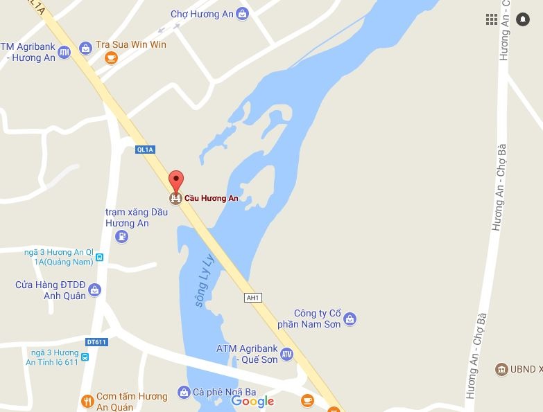 xe container lat giua quoc lo 1A anh 3