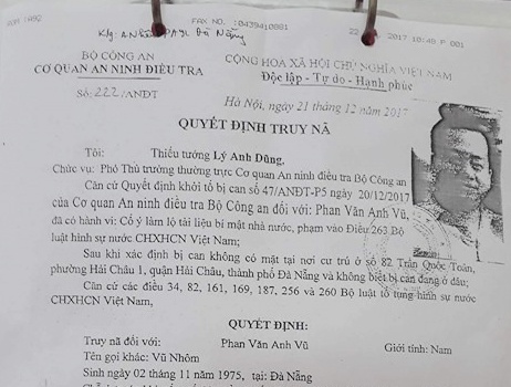 Lenh truy na 'Vu nhom' duoc dan nhieu noi o Da Nang hinh anh