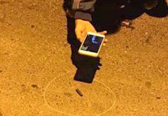 Nguoi chay xe may bi ban chet trong dem o Cu Chi hinh anh