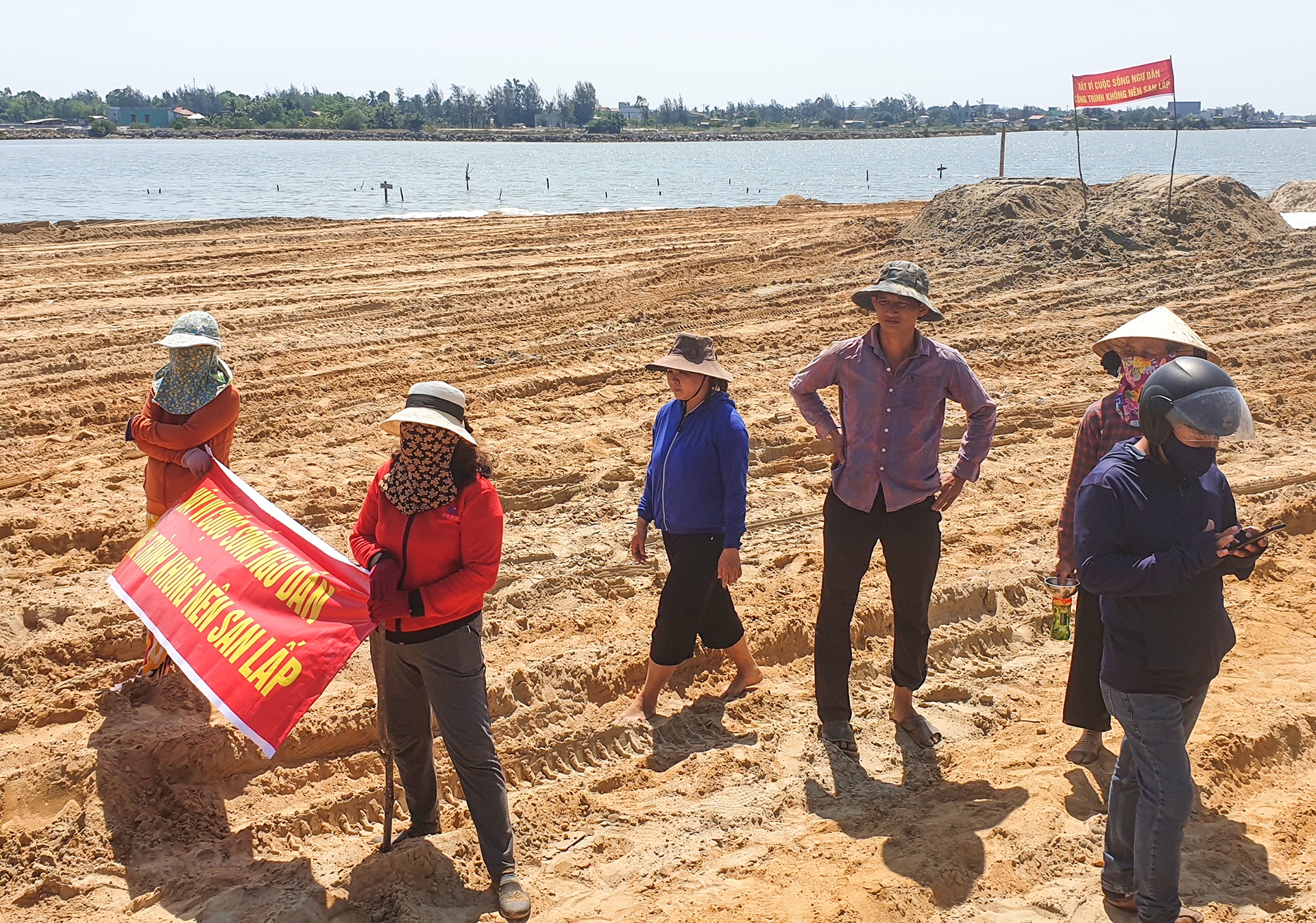 Ngu dan ngan can thi cong du an lap vinh lam khu do thi hinh anh