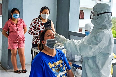 243 phu nu mang thai phai cach ly khong co ai lay chong Dai Loan hinh anh