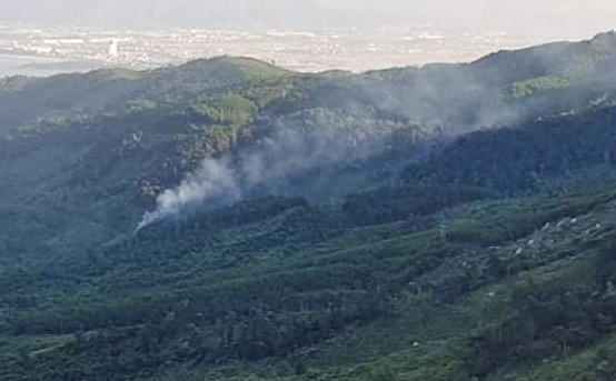 Phat hien 2 vu chay tai khu vuc tim kiem cuu quan nhan tron tu hinh anh