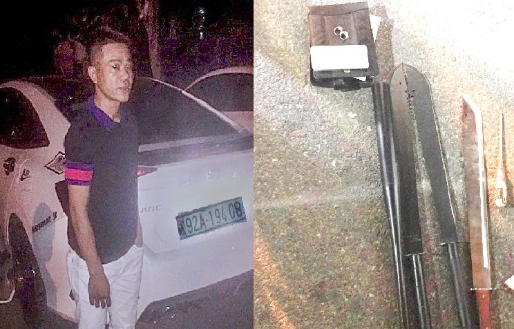 Tai xe tron trong quan karaoke sau khi gay tai nan hinh anh