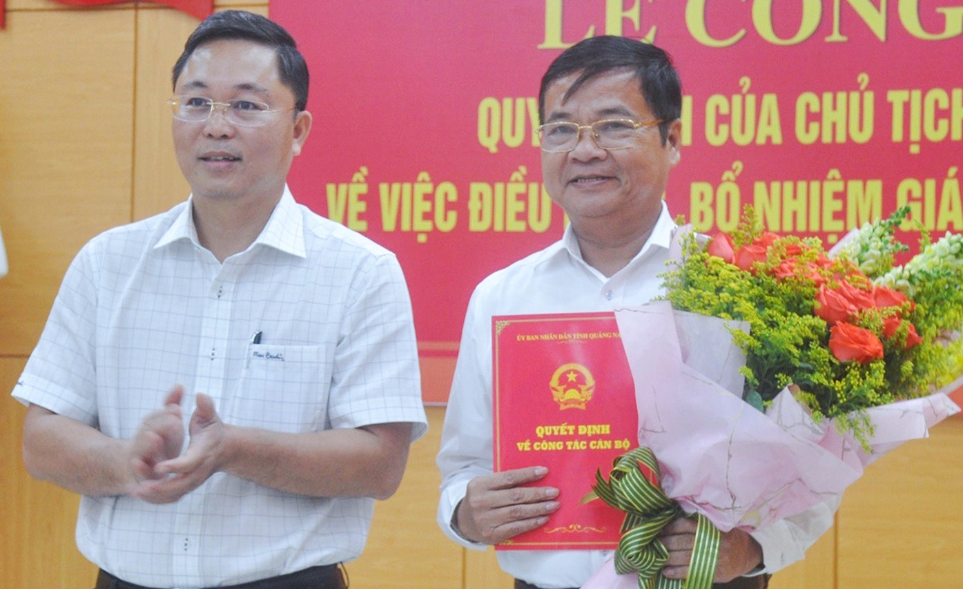 Quang Nam bo nhiem, dieu dong 3 giam doc so hinh anh