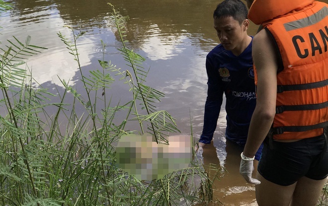 Hai me con bi nuoc lu cuon troi hinh anh