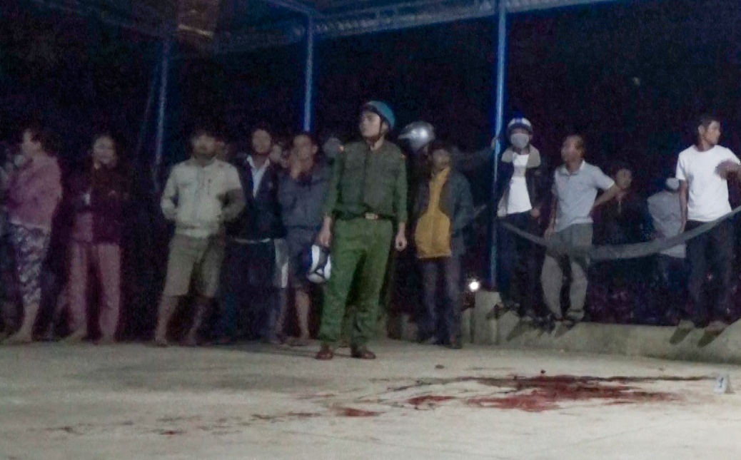 Hien truong vu no sung lam mot nguoi tu vong hinh anh