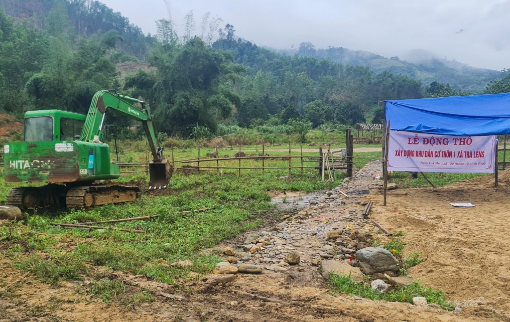 Nguoi dan Tra Leng co noi tai dinh cu hinh anh