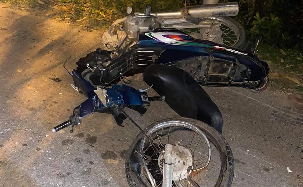 Xe may va cham oto ban tai, 2 nguoi chet hinh anh