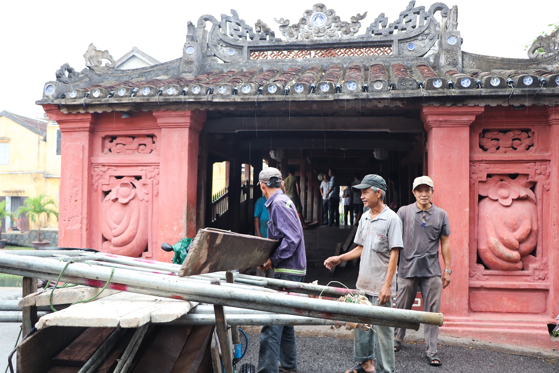 Chùa Cầu Hội An xuống cấp ảnh 2 Chua Cau Hoi An xuong cap anh 2