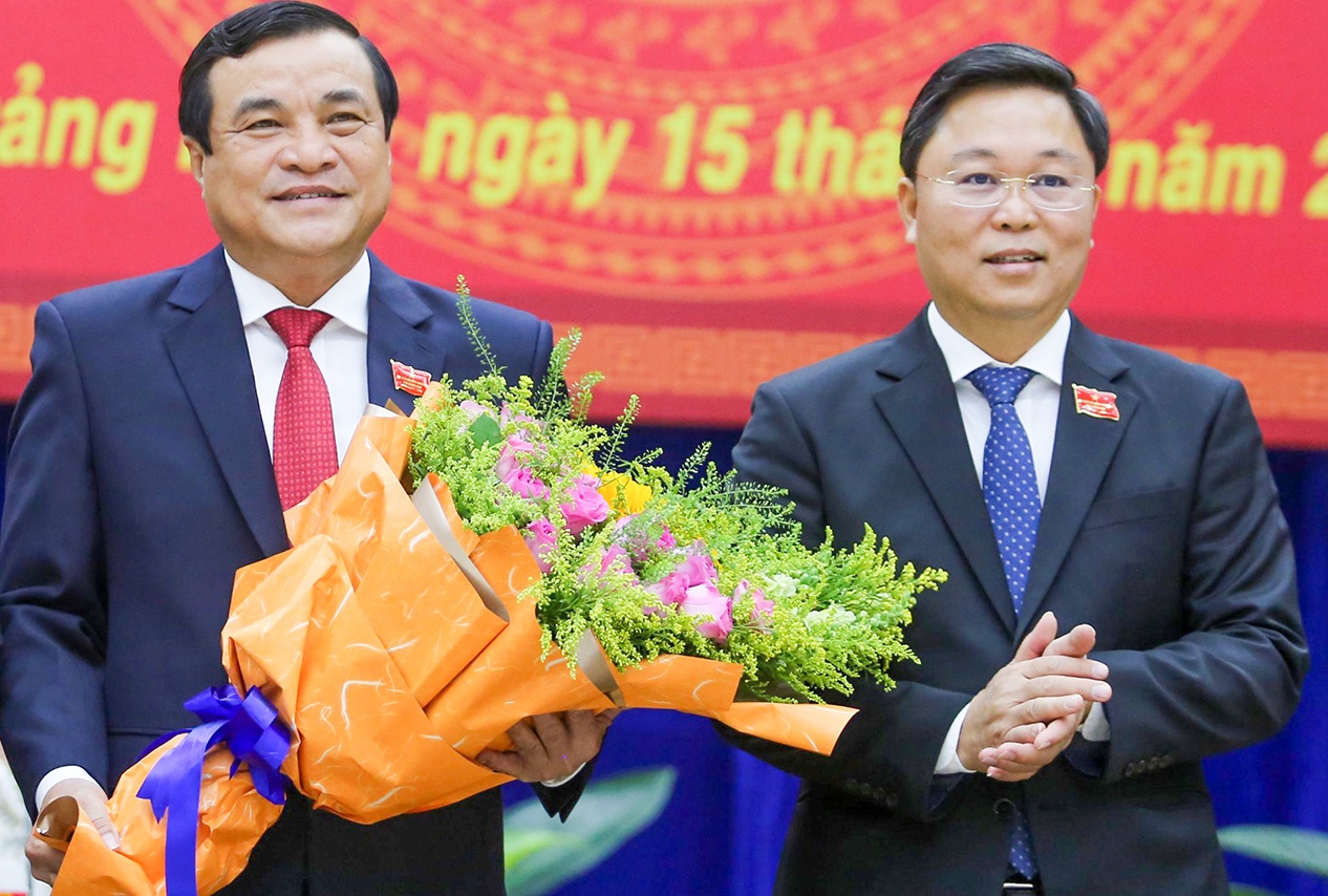 Chu tich UBND Quang Nam Le Tri Thanh tai dac cu hinh anh