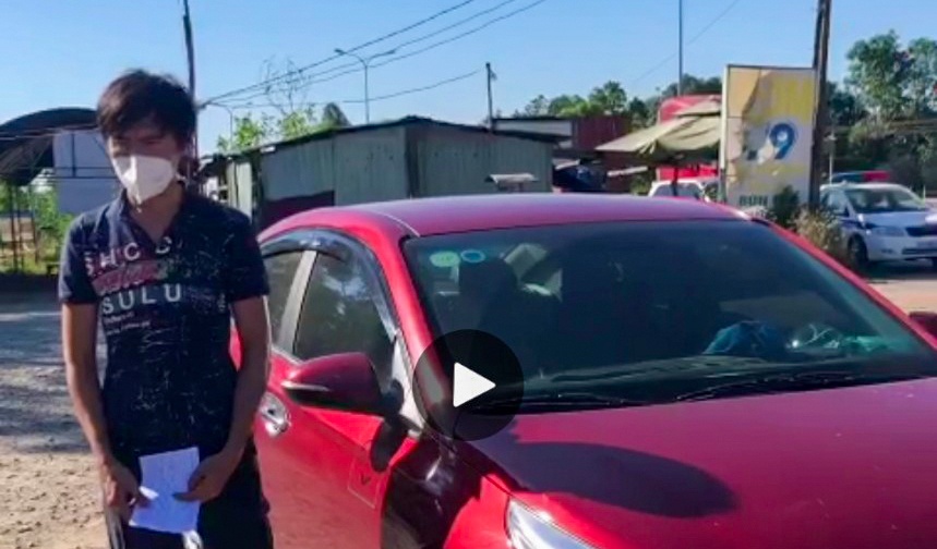 Tai xe tu y cho 4 nguoi tu TP.HCM ve Quang Nam hinh anh