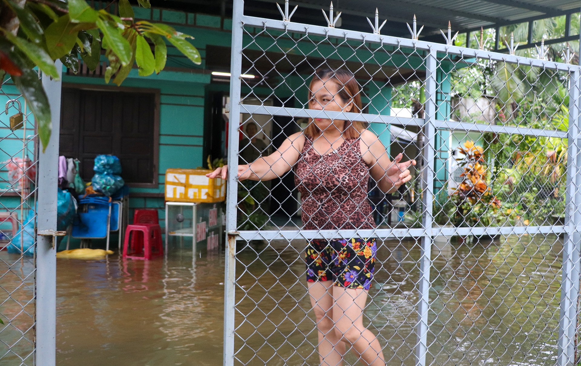 Khu dan cu tai Tam Ky ngap sau do mua lon anh 6