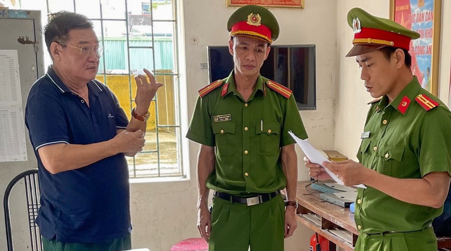 Gay that thoat hon 3,1 ty dong, giam doc cong ty bi bat hinh anh