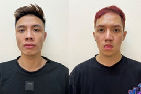 Tu tap trong khach san o Ha Noi de su dung ma tuy hinh anh