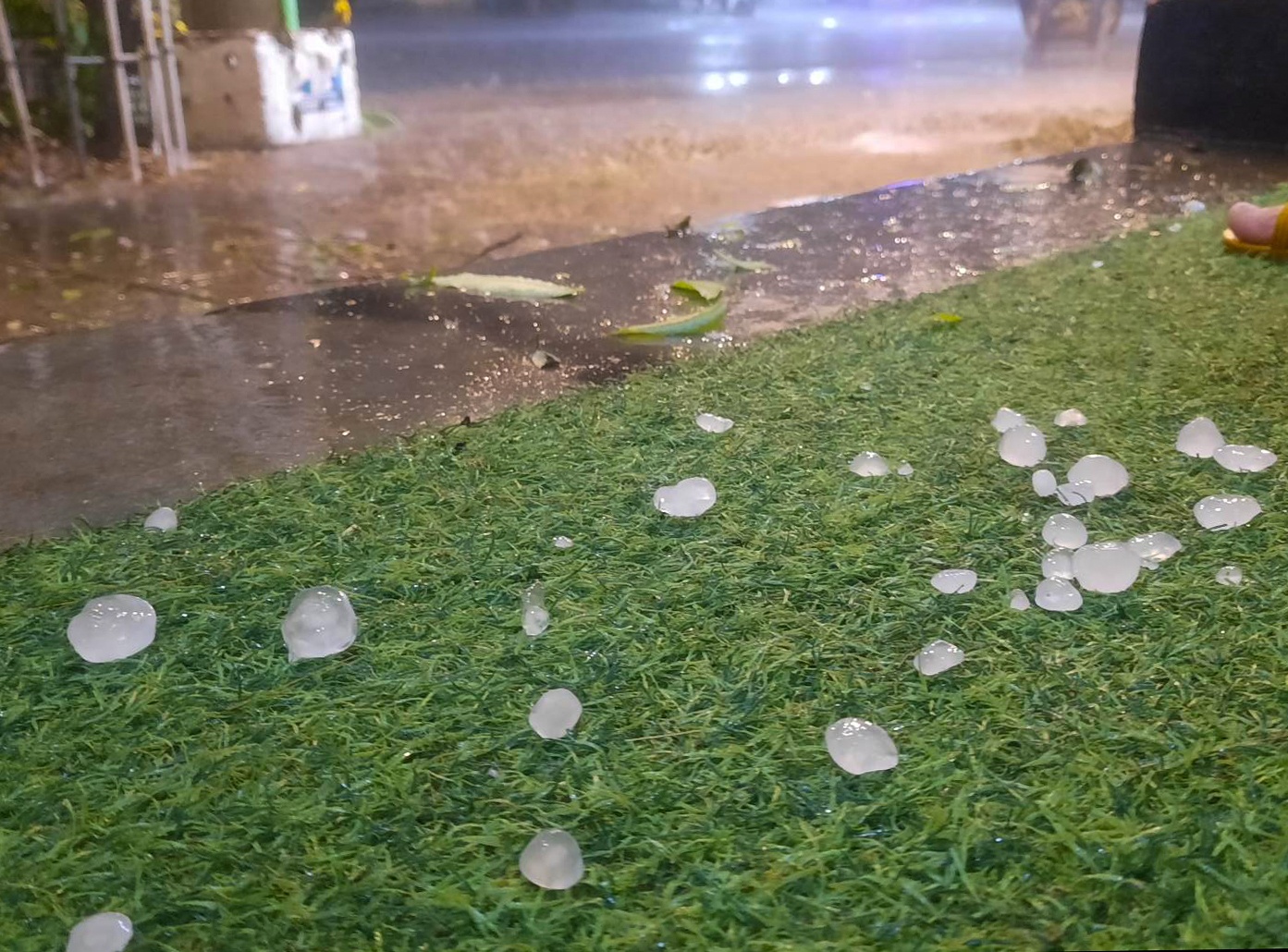 mua da o Tam Ky anh 1