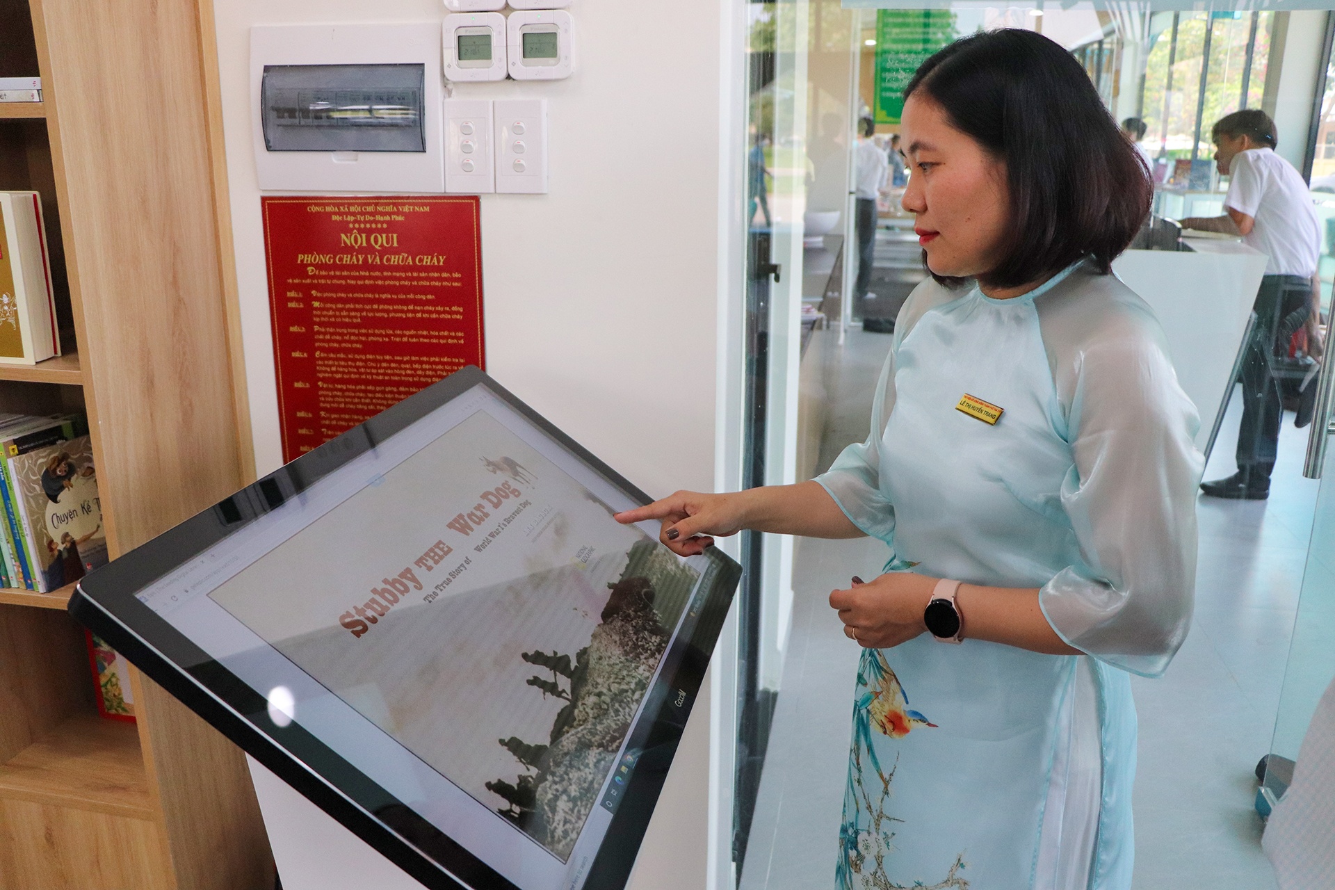 Thu vien so cong dong dau tien cua ca nuoc o Quang Nam hinh anh