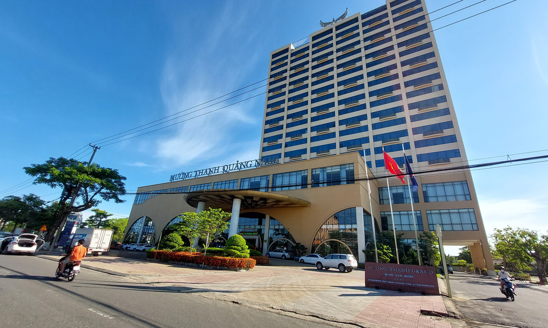 Cong an Quang Nam tiep nhan thong tin vu giao dat cho Muong Thanh hinh anh