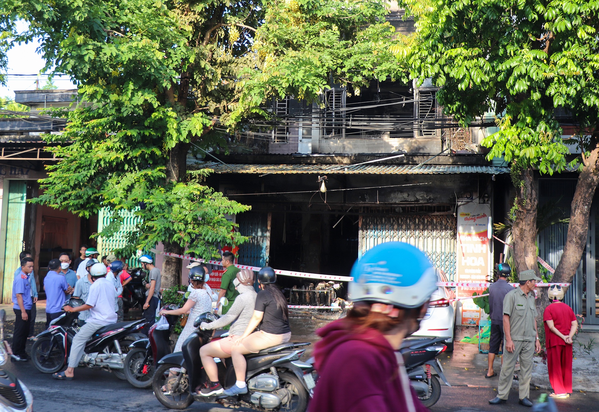 Nhan chung ke lai vu chay khien 2 vo chong tu vong hinh anh