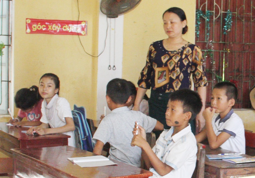 119 hoc sinh o Ha Tinh tro lai truong sau 2 nam nghi hoc hinh anh