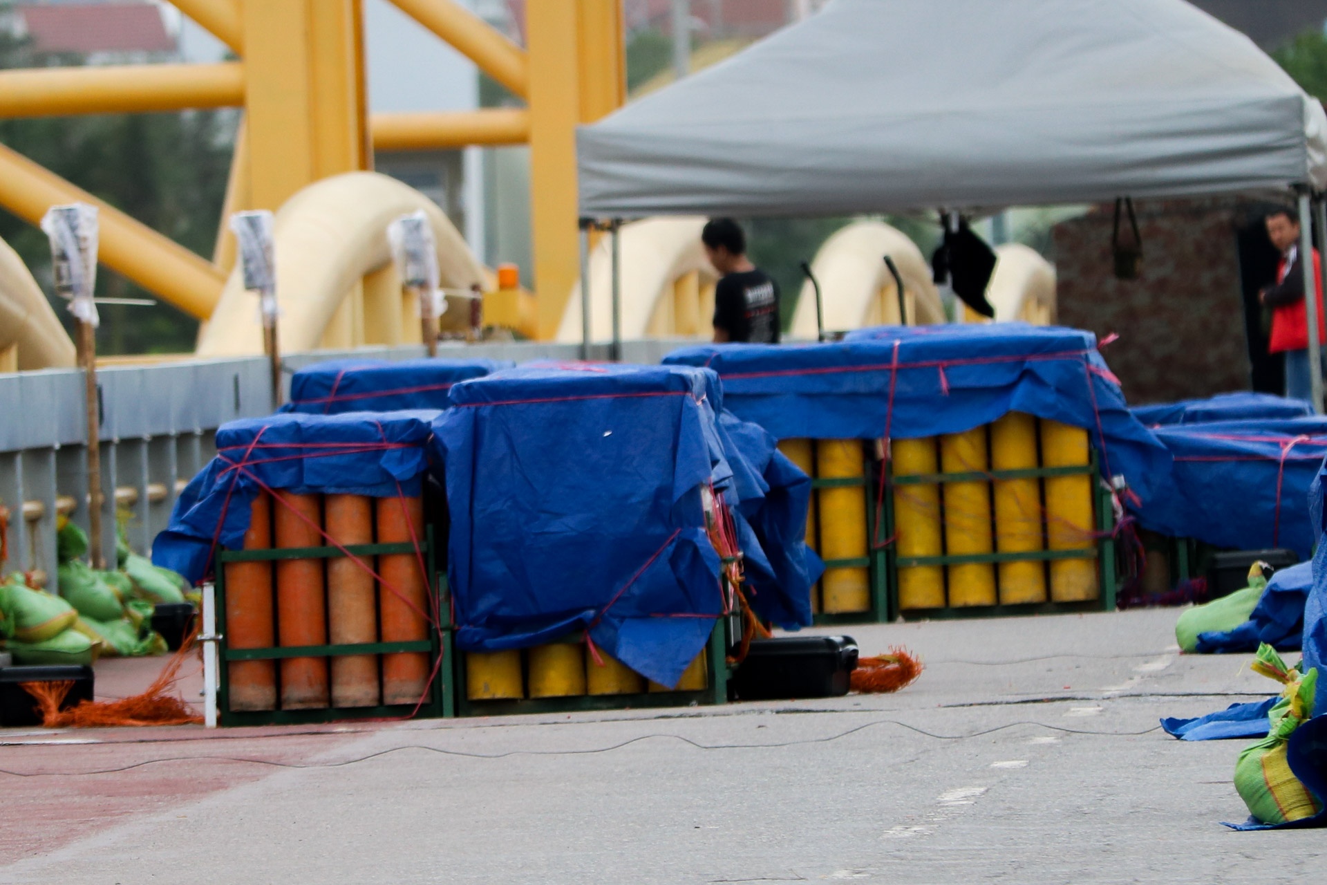 Da Nang: Cong tac chuan bi ban phao hoa dang duoc hoan tat anh 4